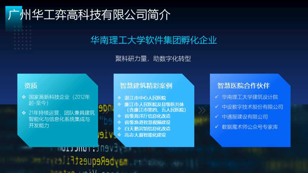 华工弈高 - 智慧医院方案